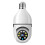 1080P Wireless E27 Light Bulb Camera 2MP Night Vision 128GB Storage 3