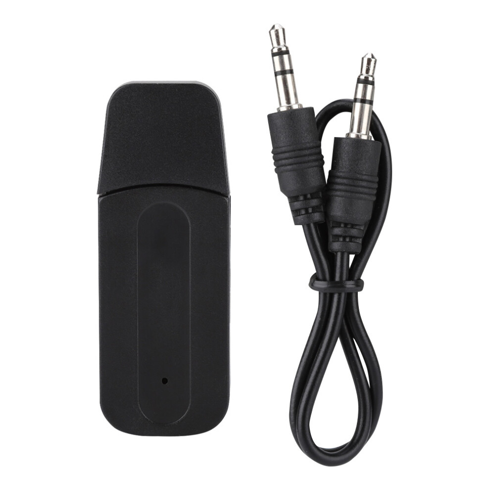 Bluetooth Wireless Audio Adapter Receiver For Non Bluetooth Devices Compact Plug And Play Solution With Long Distance Connectivity Universal Compatibi 9147006899472