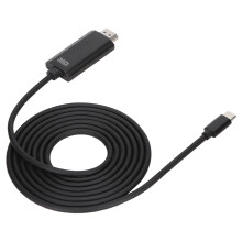 USB C to HDMI Cable High Speed, 4K Resolution Support Up to 60 Frames Per Second Thunderbolt 3 Compatible Ultra Thin Design Plug & Play Stable Signal