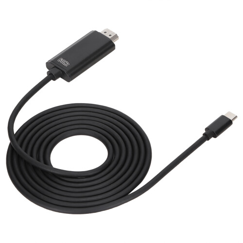 HDMI Cable from USB C High Speed Data Transfer, Thunderbolt 3 Compatible Plug & Play 4K Resolution Support Ultra-Thin Design Mirror Or Expand Display