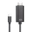 HDMI Cable from USB C High Speed Data Transfer, Thunderbolt 3 Compatible Plug & Play 4K Resolution Support Ultra-Thin Design Mirror Or Expand Display 3
