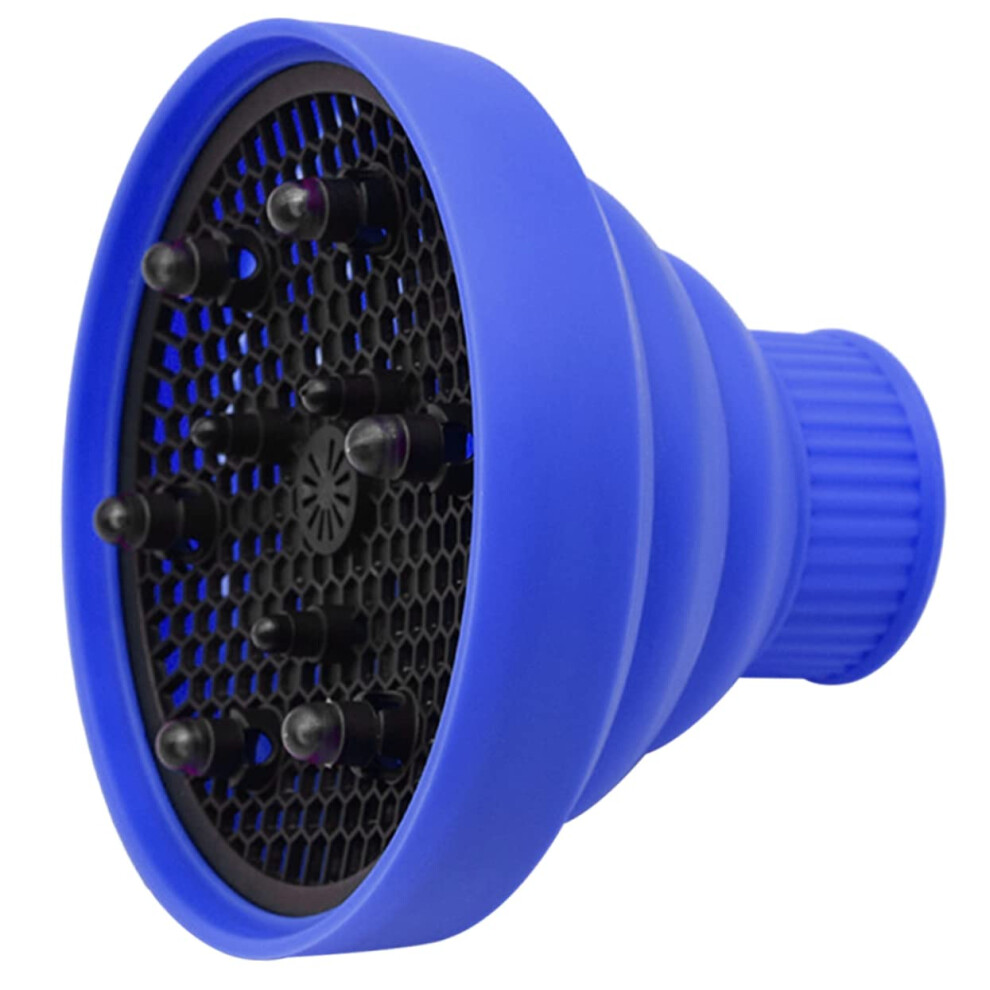 Universal Silicone Hair Dryer Diffuser Attachment for Curly and Wavy Hair Foldable Design