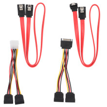 Construction de haute qualité, convertit l'alimentation SATA en LP4 pour une compatibilité accrue, utilisable avec les périphériques SATA,
