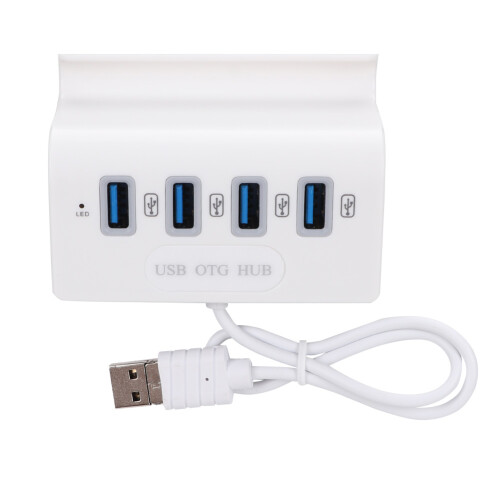 Προσαρμογέας USB Hub, Ταχύτητες μεταφοράς δεδομένων έως και 480Mbps, Συμβατό με 1