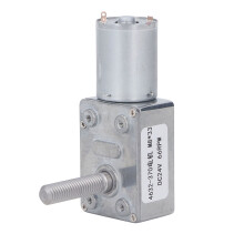 Hochleistungs-Getriebemotor DC12V, robuster, selbsthemmender Getriebemotor aus Aluminiumlegierung mit Encoder für Drucker- und