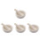4Sets White Ceramic Mortar Pestle Set Manual Spice Grinder for Kitchen 10