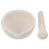 4Sets White Ceramic Mortar Pestle Set Manual Spice Grinder for Kitchen 3