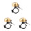3 Pcs Road Vehicles Child Cartoon 2