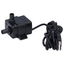DC5521 negro 120L/H USB5V bomba 48x45.5x43.35mm