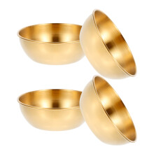 20 Pcs Appetizer Serving Tray Stainless Steel Sauce And Spice Dishes