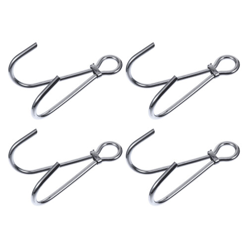 8 Pcs Reef Hooks For Scuba Diving: Stainless Steel Drift Dive Hook