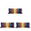 72 Sets Refillable Essential Oil Tubes With Cotton Wicks 2