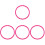 4Pcs Weighted Arm Hoop For Yoga Exercise 4