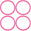4Pcs Weighted Arm Hoop For Yoga Exercise 7