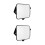 2Pcs Universal Car Interior Rearview Mirror For Child Safety 9