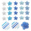 400 Pcs Diy Origami Paper Glitter Folding Sheets For Craft Projects 9
