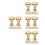 40 Pcs Rivet Fastening Kit Flat Head Studs For Book Binding 4