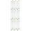 18 Pcs Swizzle Sticks For Professional And Household Use 8