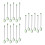 18 Pcs Swizzle Sticks For Professional And Household Use 6