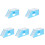 5Pcs Plastic Hamster Hideout For Guinea Pig Sleeping Hut 4