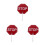 3Stk Klassenzimmer Stoppschild Rot PVC Doppelseitig 7