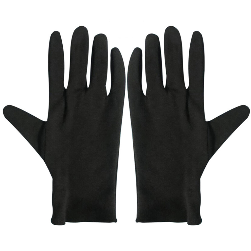 Solustre 36 Pairs Jewelry Cotton Gloves For Car Driving And Outdoor Protection