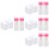 4 Sets Nail Polish Remover Wipes With Empty Bottle 6