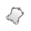 2Pcs Mini European Mirror Retro Dressing Table Accessory 1