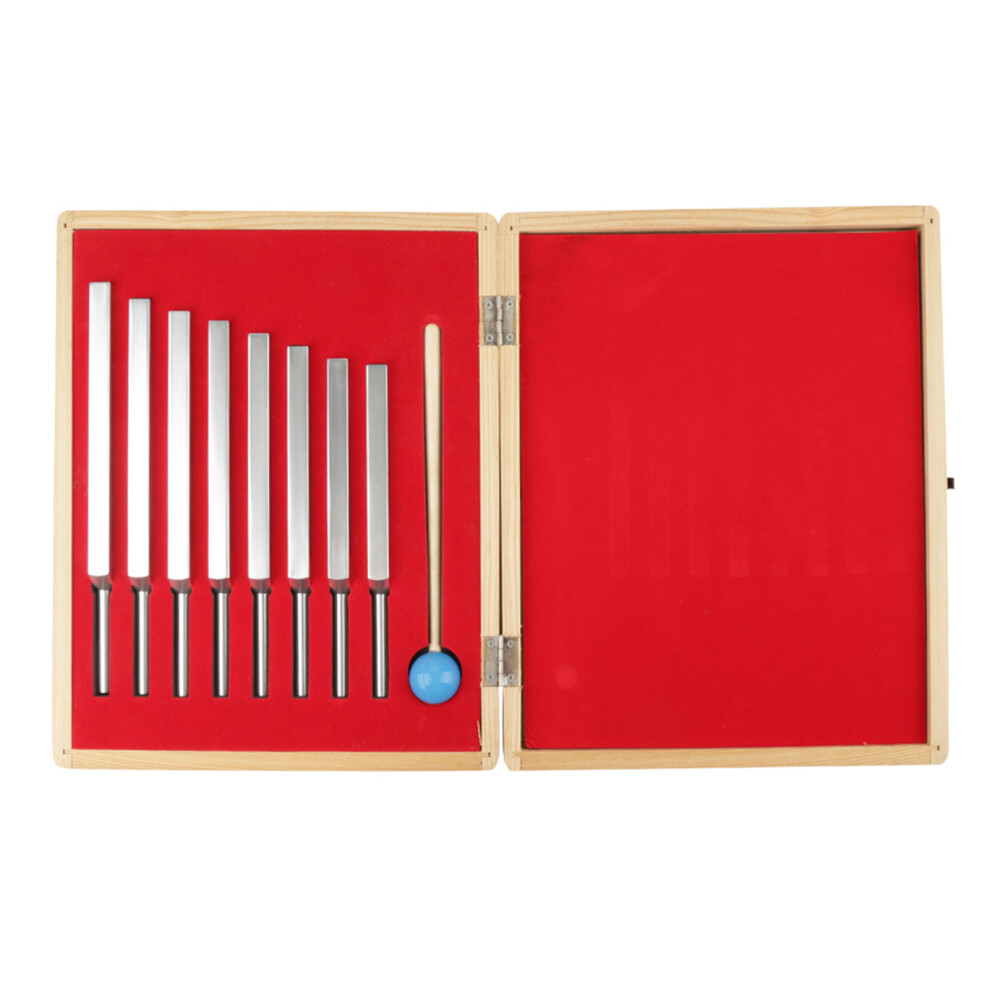 Healing Tuning Fork Set For Sound Therapy, Essential Yoga Accessories With Multifunctional Use In Energy Balancing, Solfeggio Frequencies For Stress