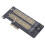 Διπλός προσαρμογέας M.2SSD για PCIe X4Interface και υποστήριξη NVMe SSD, ανεξάρτητα κανάλια 3