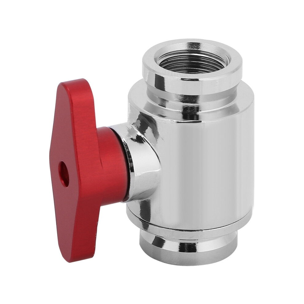 Tight Sealing Brass Ball Valve G1/4 Internal Thread Sealable Connection Corrosion Resistance Handle Design Female G Thread Quarter Turn Operation 9138057886870