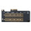 Διπλός προσαρμογέας M.2SSD για PCIe X4Interface και υποστήριξη NVMe SSD, ανεξάρτητα κανάλια 6