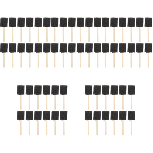 100 Pcs Kid Diy Sponge Brushes For Painting 2