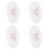 4pcs Artificial Ear Mold Earmuffs Human Body 11