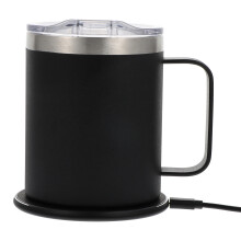 2Pcs Wireless Coffee Mug Warmer 55 Thermostat Cup for Home and Office