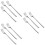 20pcs Replacement Earbuds For Stethoscope Small Earplugs Earbud Tips Replacement Ear Supplies For Stethescope Use 7