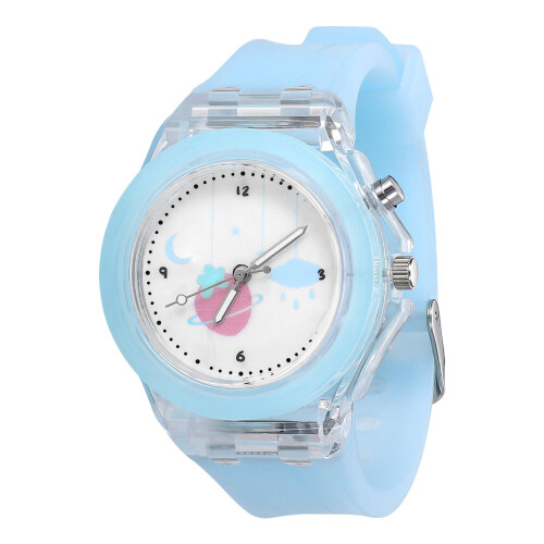 2Pcs Cartoon Quartz Watch For Kids Students 1