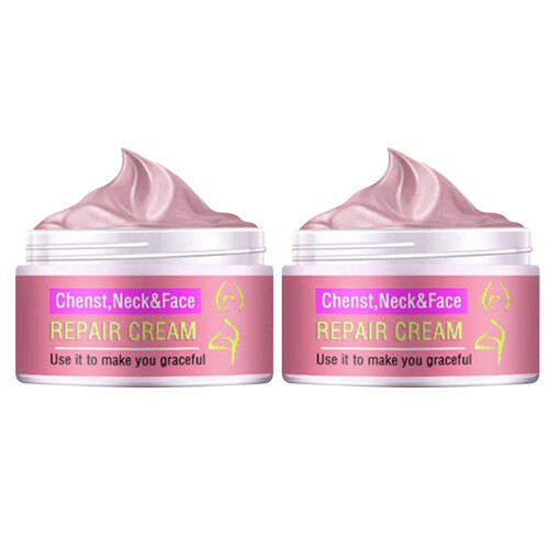 2 Bottles Face Neck Cream Wrinkle Smooth Anti Aging