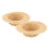 4 Pcs Mini Straw Hats For Dolls Handmade Woven Round Top 1