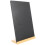 2 Sets Desktop Message Board Small Blackboard With Base 1