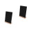 2 Sets Desktop Message Board Small Blackboard With Base 4