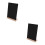 2 Sets Desktop Message Board Small Blackboard With Base 7