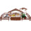 3 Sets Mini Farm Scene Figurines Layout Prop Models Decor 1