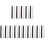 30 Pcs Garment Zipper Bag Clothes Sewing Replacement 3