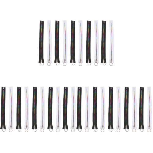 30 Pcs Garment Zipper Bag Clothes Sewing Replacement 2