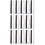 30 Pcs Garment Zipper Bag Clothes Sewing Replacement 9