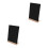2 Sets Desktop Message Board Small Blackboard With Base 6