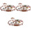 3 Sets Mini Farm Scene Figurines Layout Prop Models Decor 5