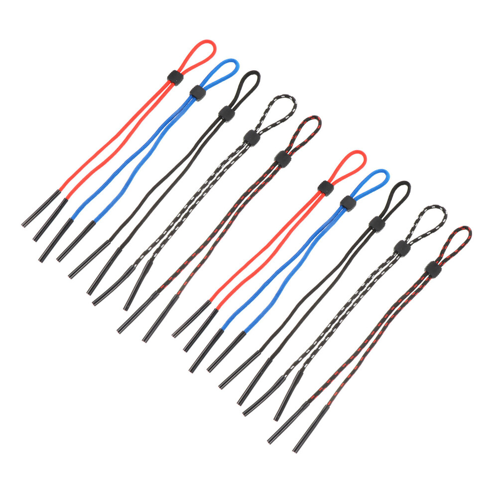 Totority 20Pcs Durable Polyester Glasses Non-Slip Rope For Sports And Swimming