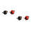 4 Pcs Bell Decor Lady Beetle Shape Bike Bells 6